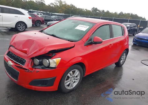 2013 Chevrolet Sonic Lt Auto из США, поврежденный, VIN 1G1JC6SG3D4200323